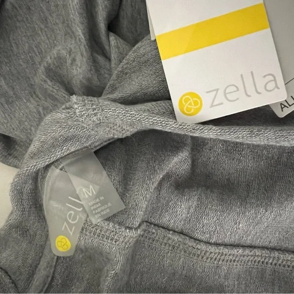 NWT Zella Gray Women's Zip-Up Hoodie - Picture 7 of 7